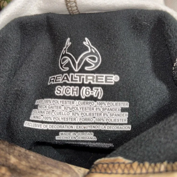 Boys Camo Hoodie w/ Neck Gaiter - Picture 2 of 2